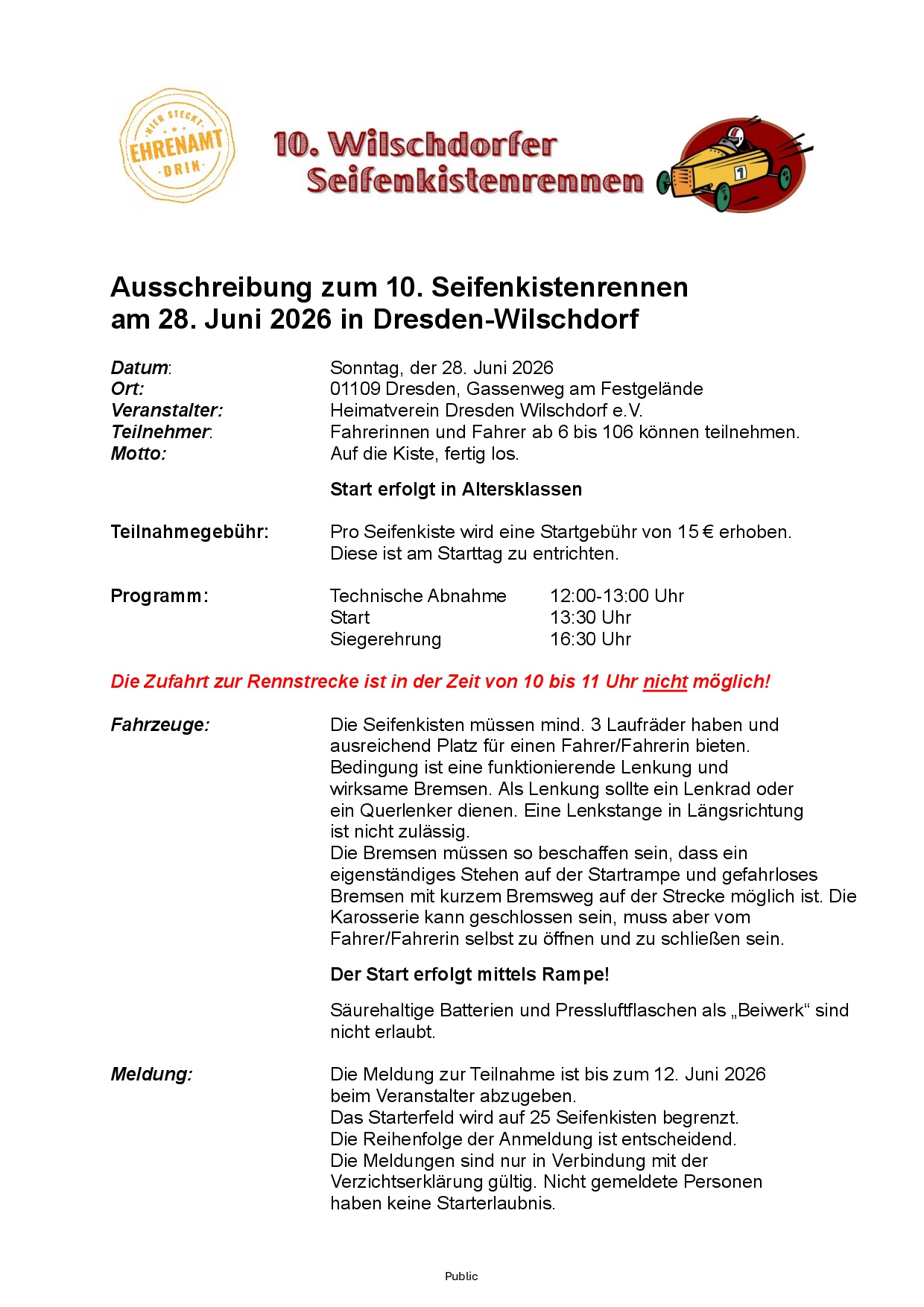 SKR Ausschreibung 2026-0001